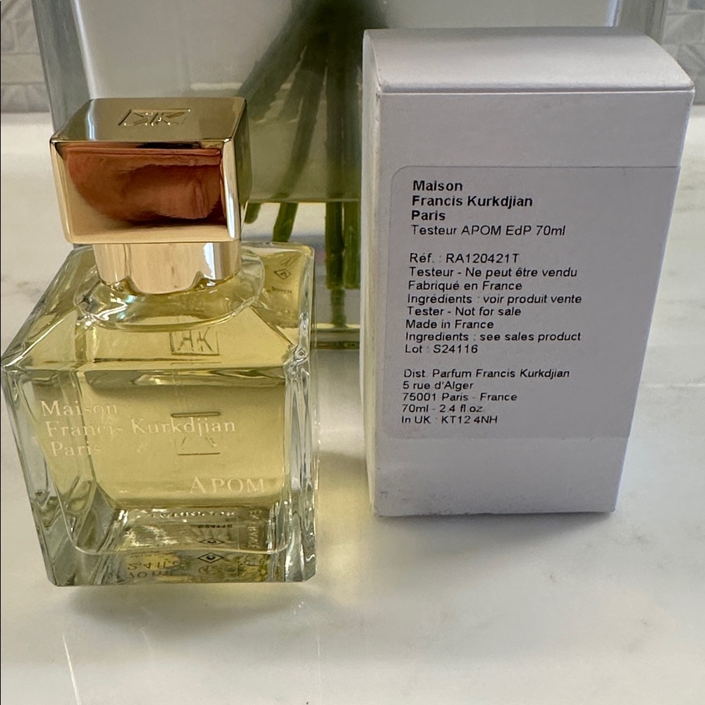Maison Francis Kurkdjian APOM Eau de Parfum with Gold Cap